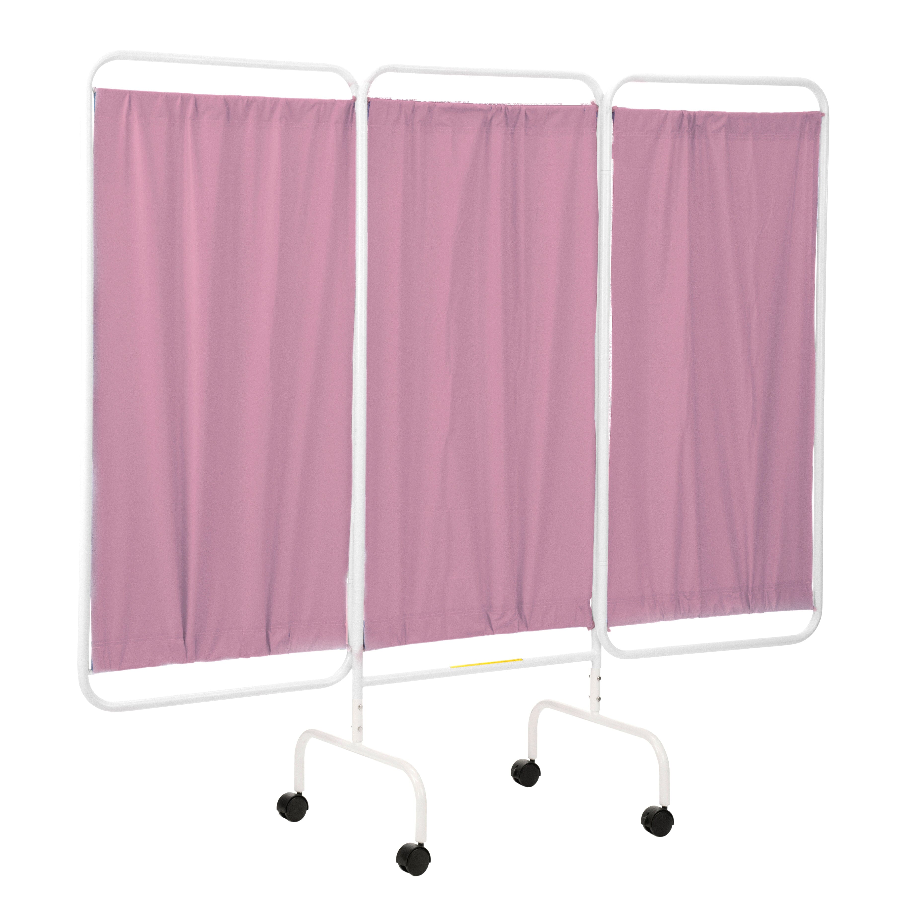 3-Panel Mobile Privacy Screen Divider - Foldable Room Partition for Office, Home, and Events - Perfect for Workspace Privacy, Room Separation, and Event Decor