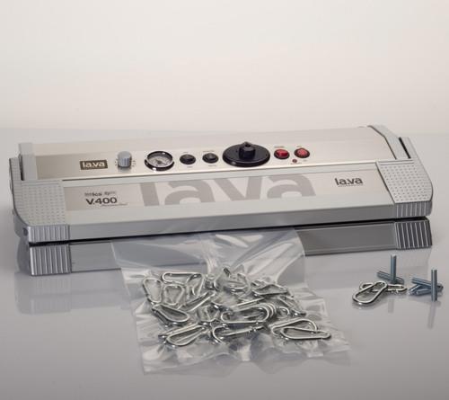 Premium Lava Vacuum Sealer V.350 - Airtight Food Storage for Freshness | Perfect for Meal Prep, Sous Vide & Freezer Organization