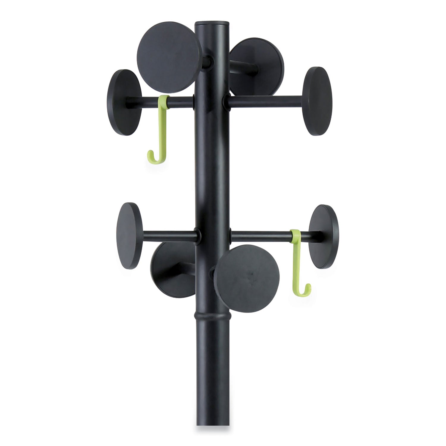Alba™ Stan3 Steel Coat Rack - Freestanding Entryway Organizer with 8 Hooks, 15
