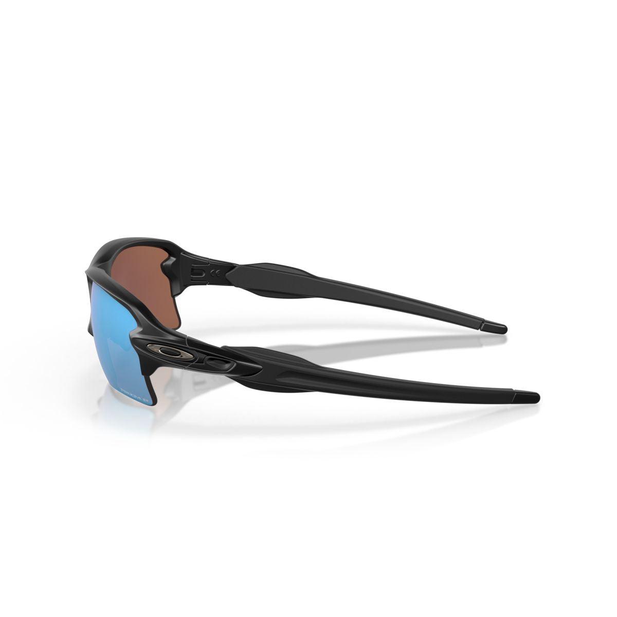 Oakley Flak 2.0 XL Sunglasses - Matte Black Frame with Prizm Deep Water Polarized Lenses - Model 0OO9188 918858 - Perfect for Water Sports & Outdoor Activities