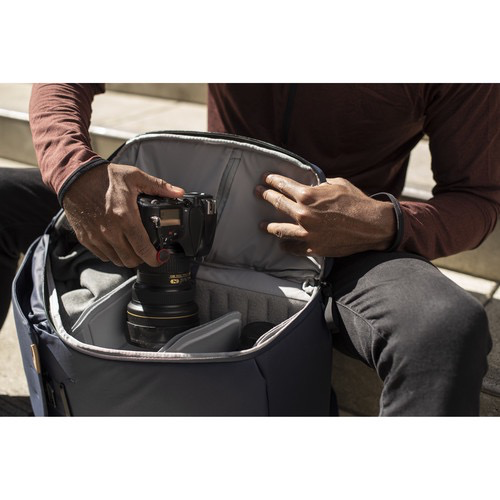 Peak Design Everyday Backpack 30L v2 - Waterproof Camera Backpack with Laptop Compartment, Midnight Blue - Perfect for Travel, Photography & Daily Commute