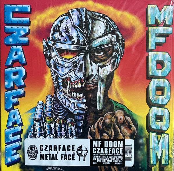 Czarface Meets Metal Face Vinyl LP – Exclusive Hip Hop Collaboration Album by Czarface & MF Doom | Perfect for Collectors & Music Enthusiasts | Great for Home Listening & DJ Sets