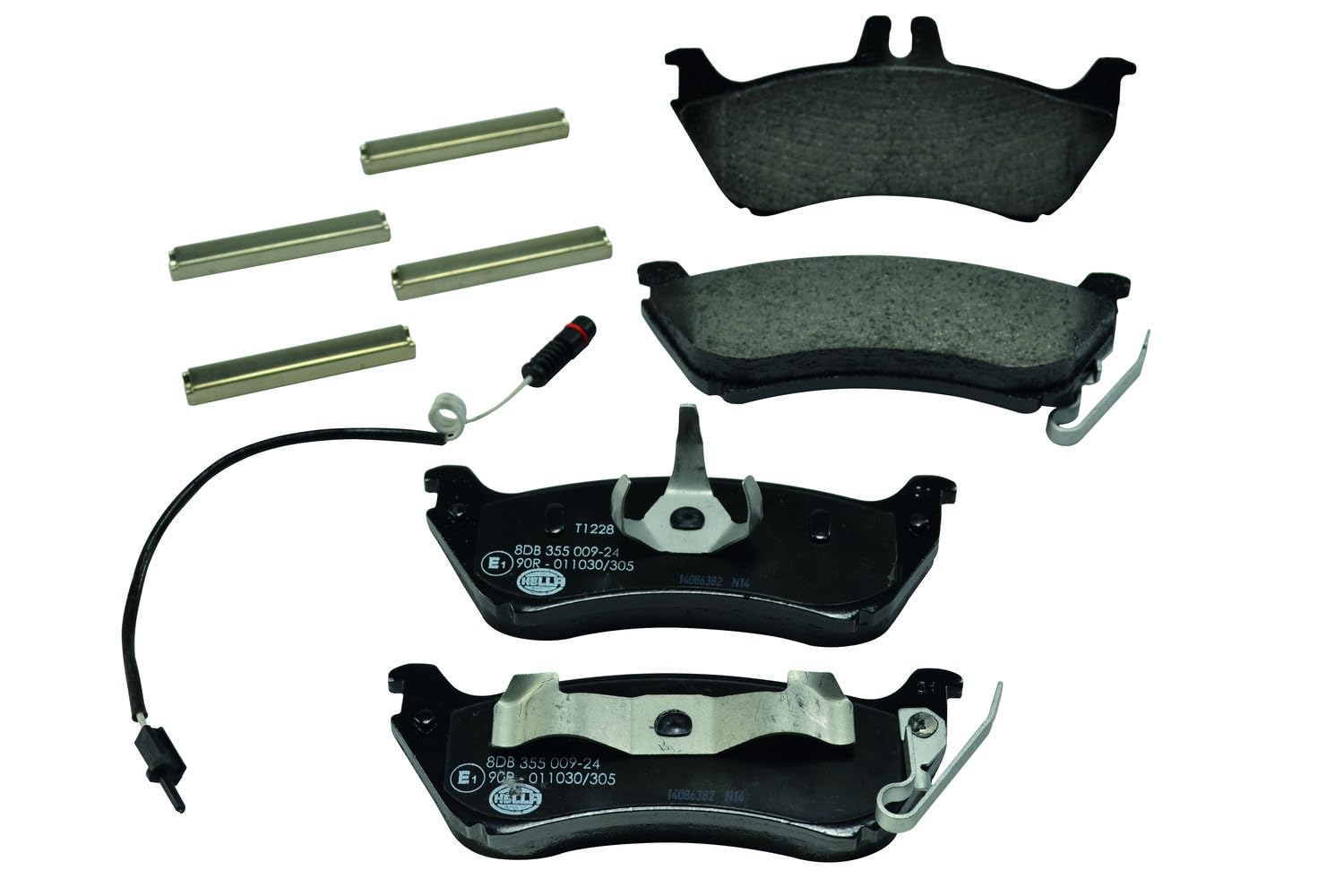 Pagid 355009241 Disc Brake Pad Set - High Performance Brake Pads for Cars & SUVs - Perfect for Daily Commuting & Highway Driving