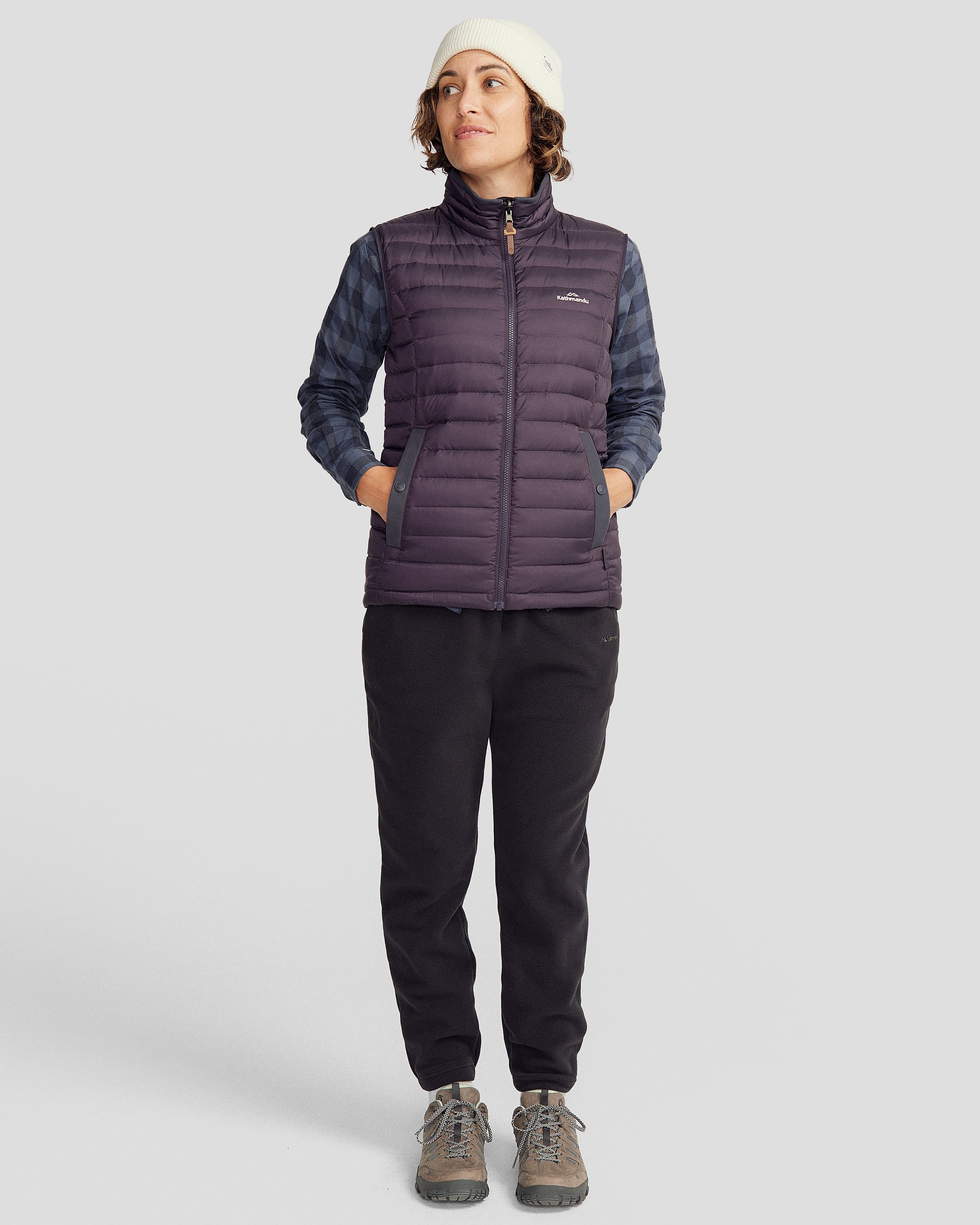 Benmore Women's 5-in-1 Convertible Jacket V2 - Waterproof Windproof Lightweight Packable (Shroom/Orbit) for Hiking, Travel & Outdoor Adventures