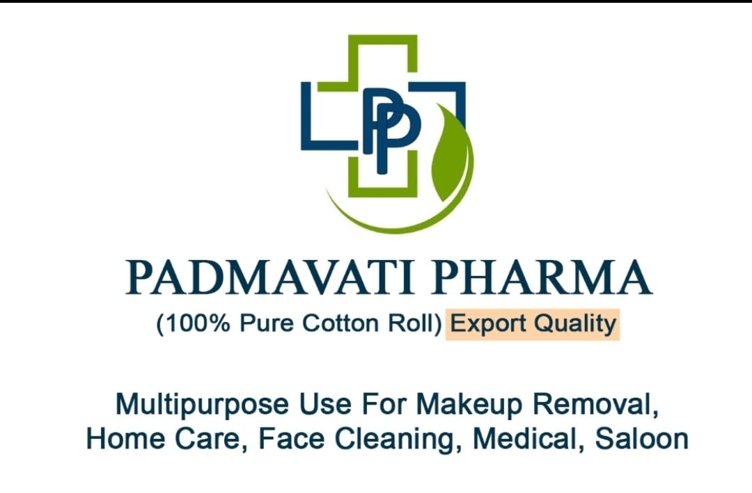 Padmavati Pharma 100% Pure Cotton Roll 450mg - Soft & Absorbent Makeup Remover, Facial Cleansing & Home Care | Ideal for Skincare Routine, Baby Care & First Aid