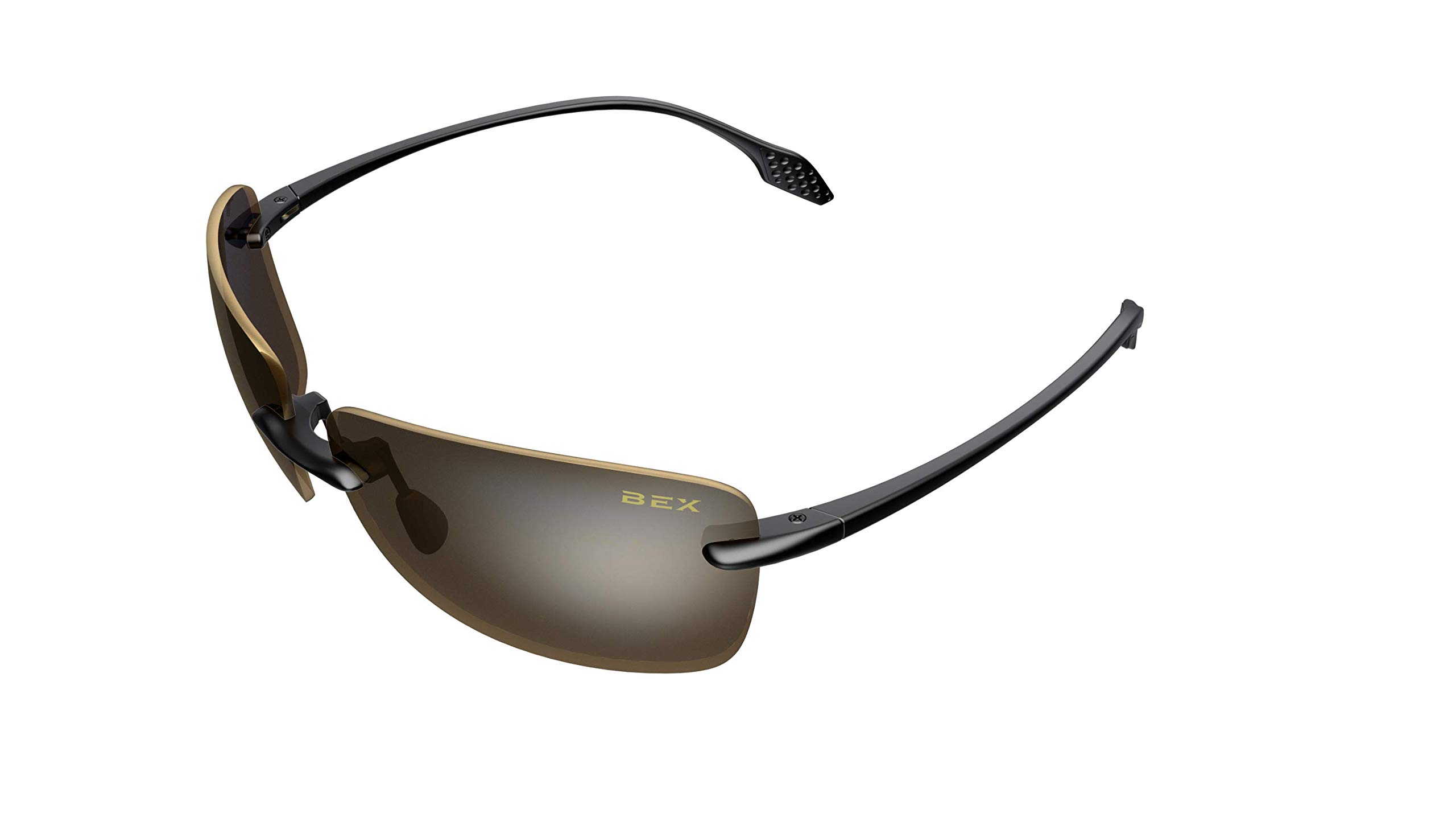 BEX Unisex Jaxyn XL Sunglasses - S39BBS One Size UV Protection Polarized Lenses for Men & Women - Perfect for Driving, Beach, and Outdoor Activities