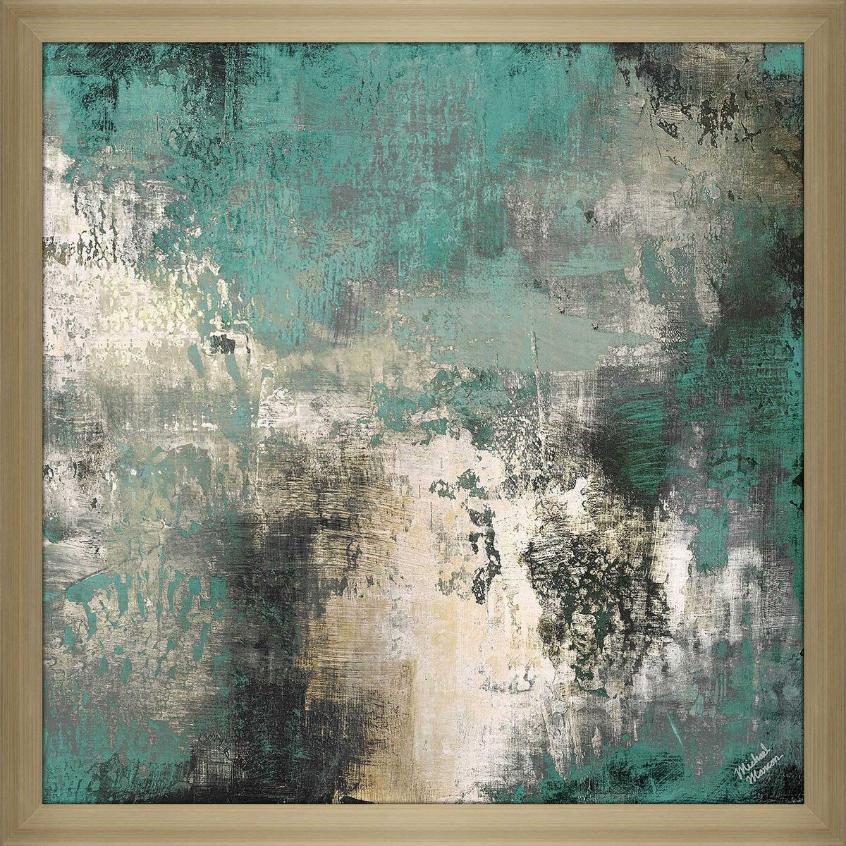 Autumn Potential II Square Acrylic Wall Art Print - Modern Home Decor for Living Room, Bedroom & Office