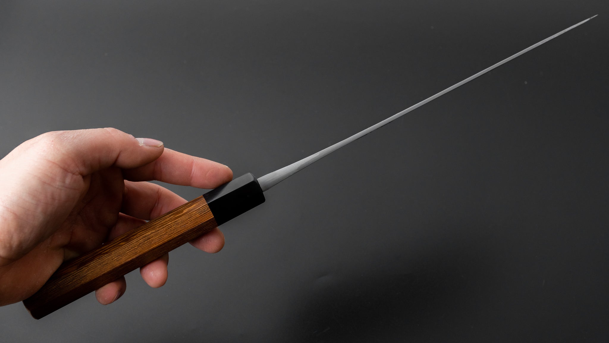 Premium Jiro Tsuchime Wa Gyuto 240mm Japanese Chef Knife with Taihei Tagayasan Handle - Perfect for Sushi, Meat Cutting & Professional Kitchen Use