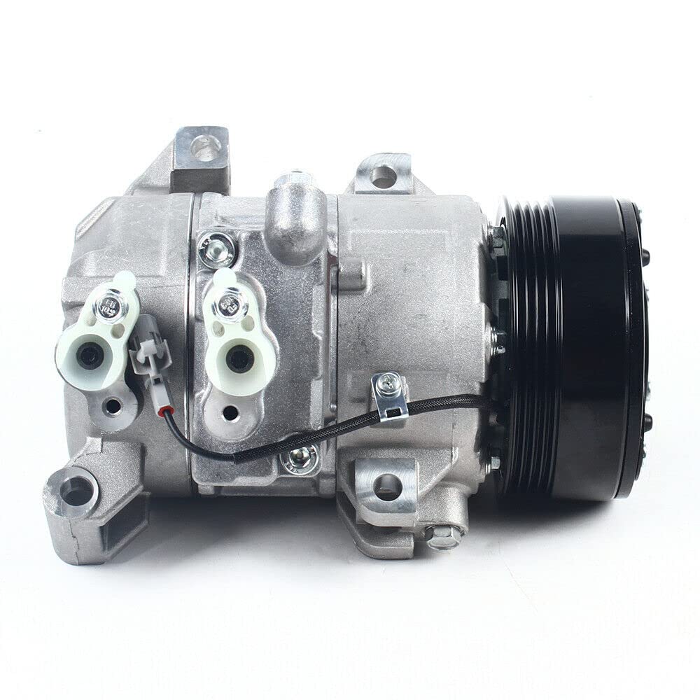 2006-2008 Suzuki Grand Vitara AC Air Compressor with Clutch 4 Grooves - Replacement Auto Part for Cooling System Repair | Perfect for Summer Driving & Road Trips