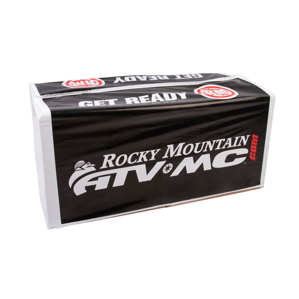 Premium Logo Hay Bale Cover - Heavy Duty Waterproof Protection - Black/White/Red - Ideal for Farm, Ranch & Agricultural Use
