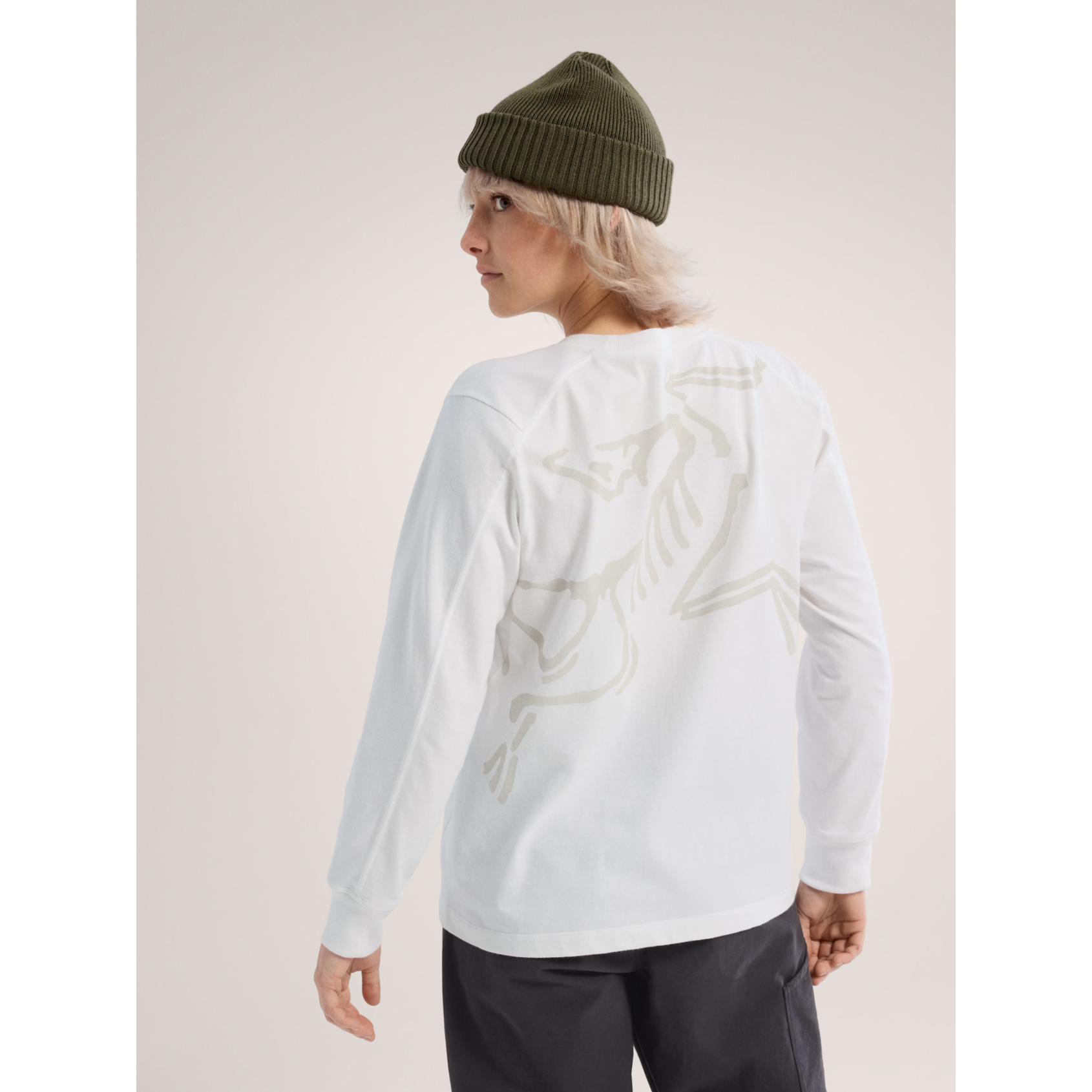 Arc'teryx Women's Kragg Cotton Long Sleeve Crew Neck Shirt - Breathable Hiking & Outdoor Activewear for Climbing, Camping & Travel