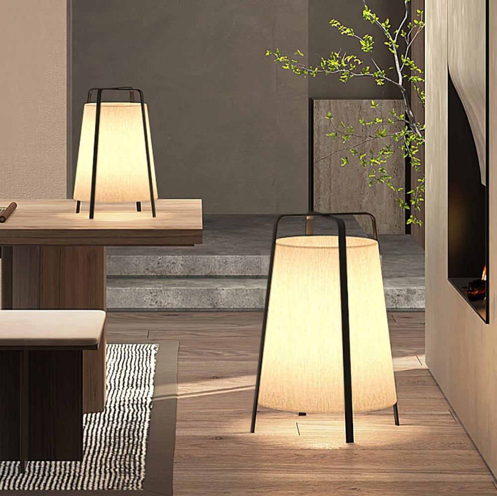 Luca Soft Glow Table Lamp - Modern Bedside Nightstand Light with USB Port, Dimmable Warm White LED for Bedroom, Living Room & Office Decor