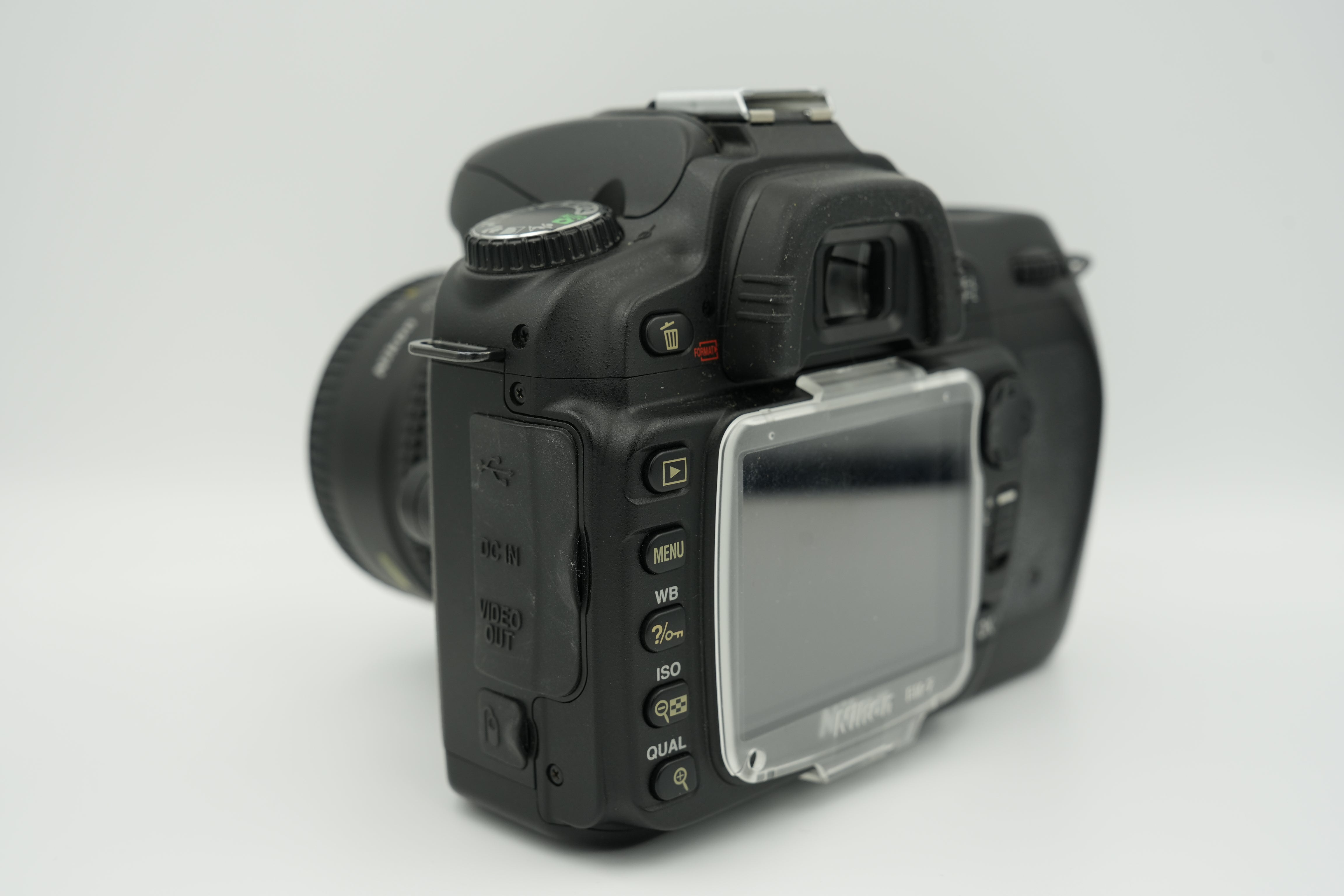 Refurbished Nikon D80 DSLR Camera with AF NIKKOR 50mm f/1.8 D Lens - Perfect for Portrait Photography & Low Light Shooting