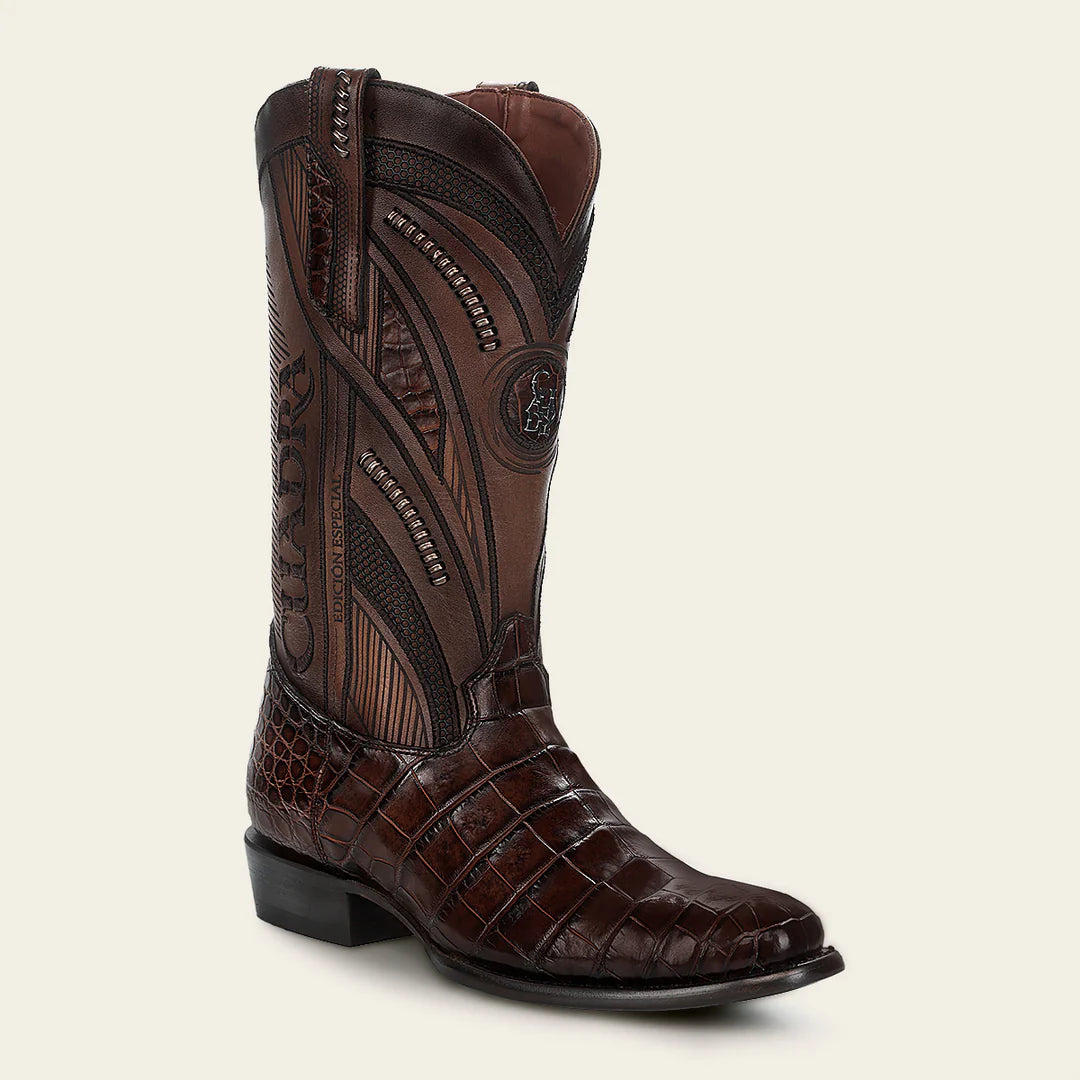 Premium Men's Cuadra Special Edition Honey Dress Cowboy Alligator Leather Boots 2H56AL - Western Fashion for Rodeo, Country Dance & Special Occasions