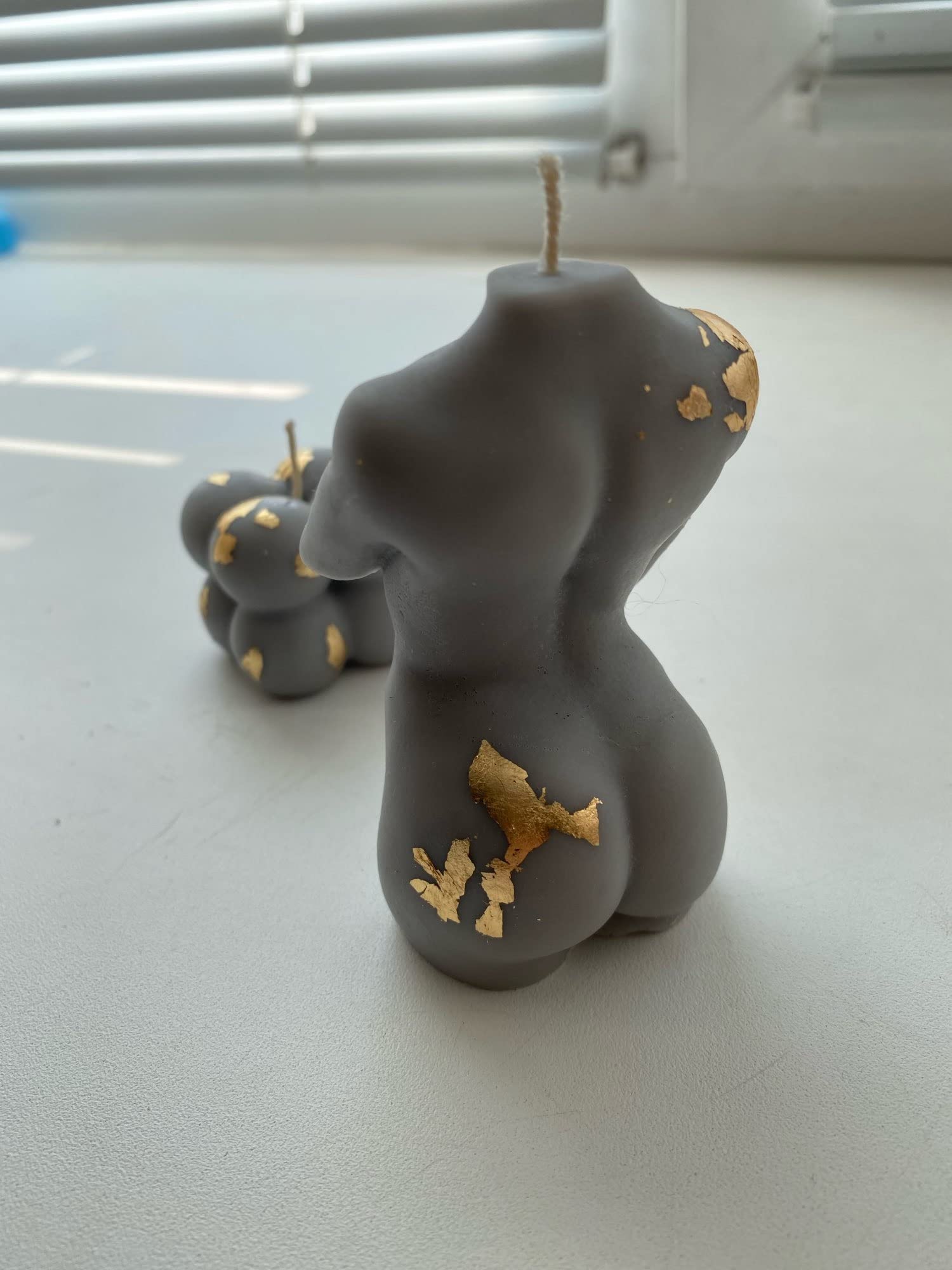 4 Pcs Silicone Resin Molds for Human Body Candles & Chocolates - Sexy Curvy Female Figure 3D Molds - DIY Naked Woman Soap, Plaster & Clay Molds for Candle Making, Chocolate Crafting & Resin Art - Perfect for Romantic Gifts, Home Decor & Spa Parties
