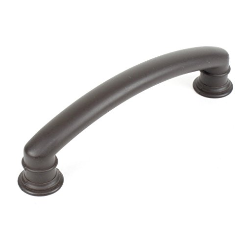 Century Cabinet Pulls - 100 Pack, 4 Inch Hole Center, Cabinet Handles & Drawer Pulls (29467-OB) - Belvedere Collection - Perfect for Kitchen Cabinets, Bathroom Vanities & Furniture Upgrades