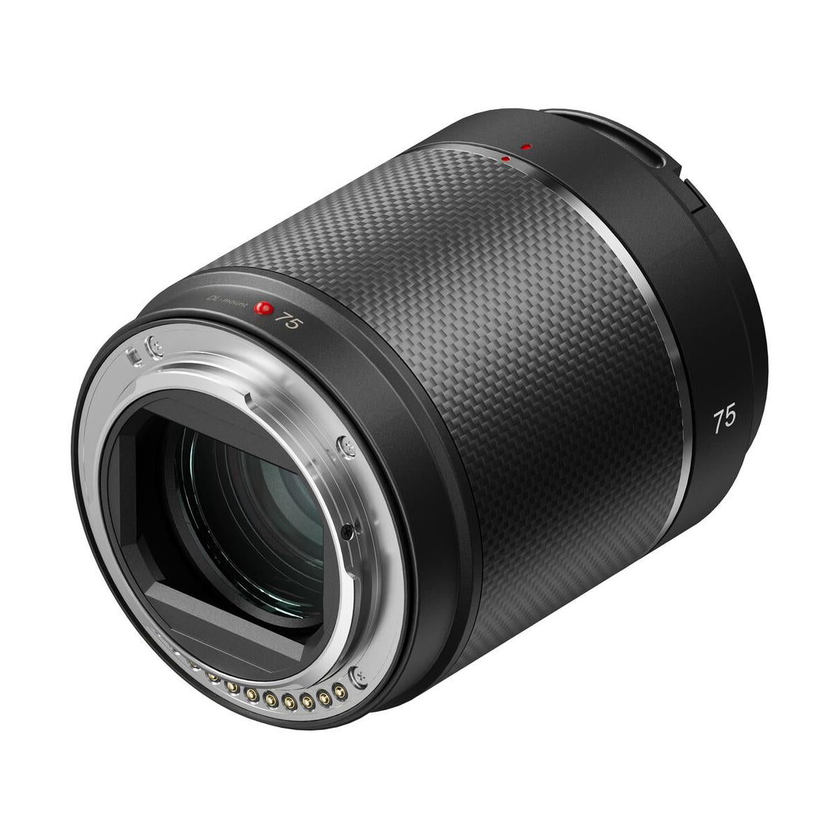 DJI DL 75mm F1.8 Lens for Mirrorless Cameras - Fast Aperture Prime Lens for Portraits, Low Light Photography & Videography - Perfect for Travel, Events & Professional Shoots