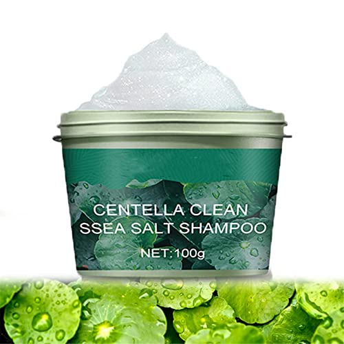 ProStrands Hair Regrowth & Scalp Care Shampoo - Sea Salt Exfoliating Scrub with Centella Asiatica for Deep Cleansing, Dandruff & Oil Control - Moisturizing Treatment for Thicker, Healthier Hair - Perfect for Daily Use & Scalp Detox (1 Pack)