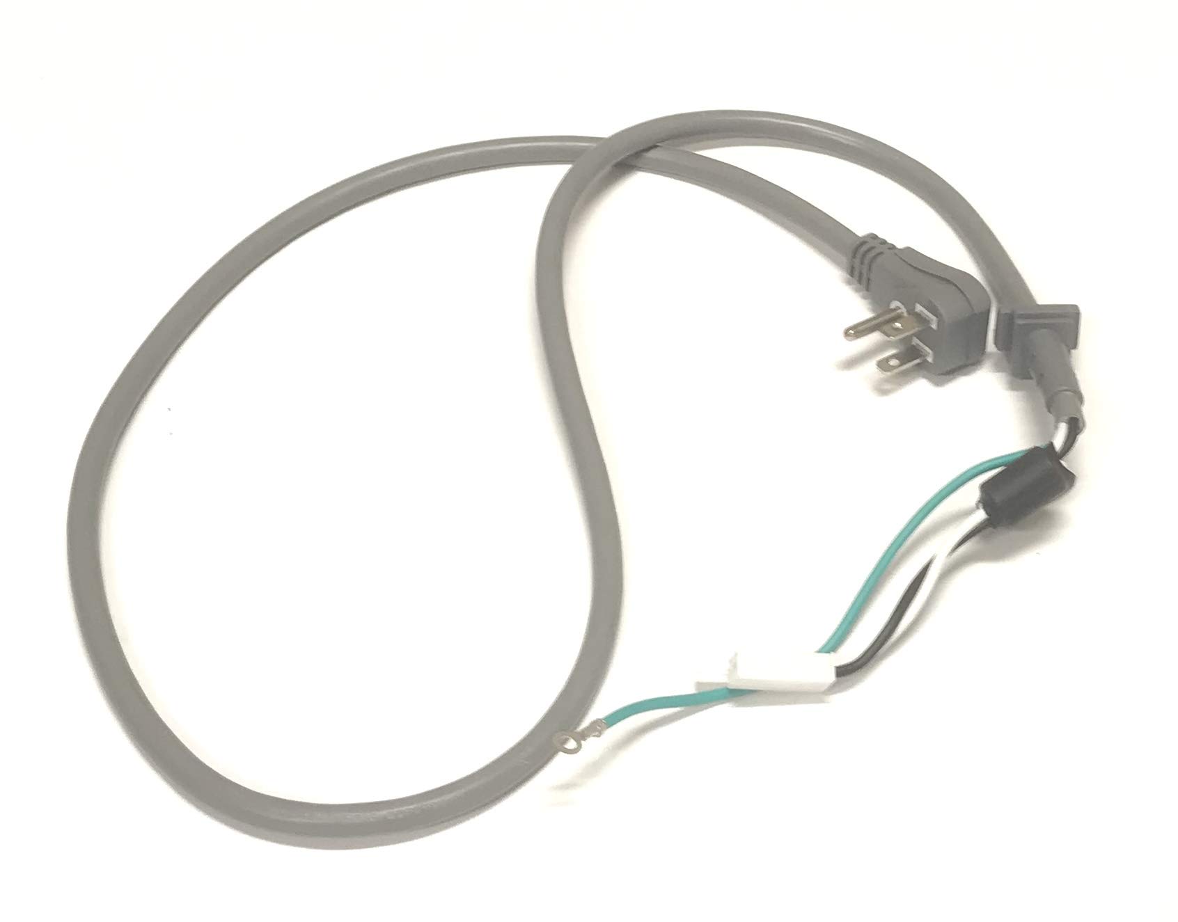 Original OEM LG Microwave Power Cord Replacement Cable - Compatible with LG LMC0975ST - Perfect for Home Kitchen Appliance Repair & Replacement