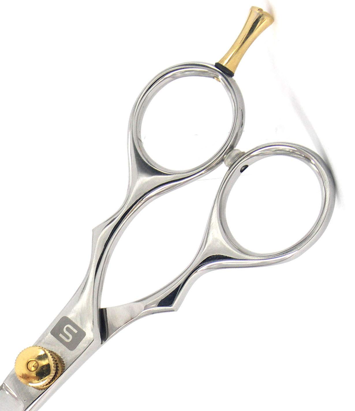 Professional Hair Cutting Scissors 6 Inch - Sharp Stainless Steel Barber Shears for Precision Haircuts, Styling & Trimming - Perfect for Salon, Home Use & Hairdressing Professionals