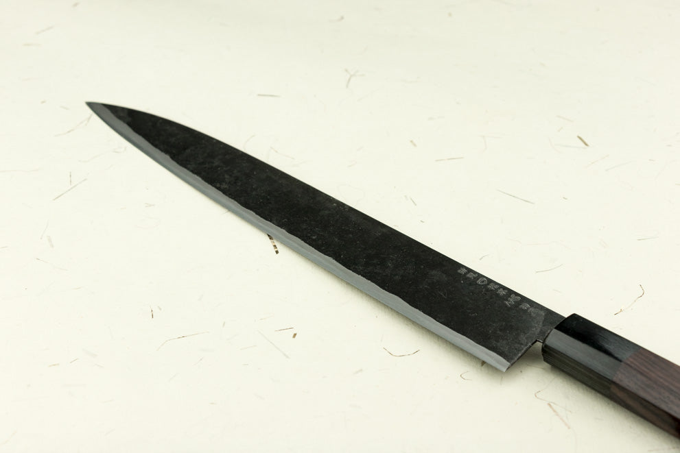 Premium Takeda NAS Sujihiki 270mm Japanese Sushi Knife - Extra Large High-Carbon Steel Blade for Slicing Fish, Meat & Sushi Preparation - Professional Chef & Home Cooking Essential