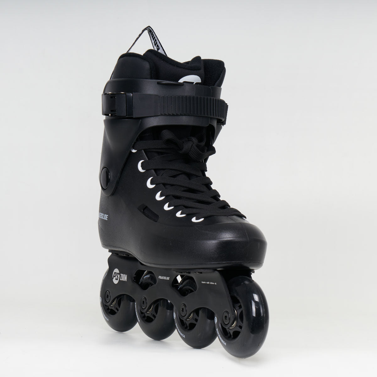 Powerslide Zoom 80 Unisex Inline Skates for Adults - Black | Perfect for Fitness, Outdoor Roller Skating & Urban Commuting
