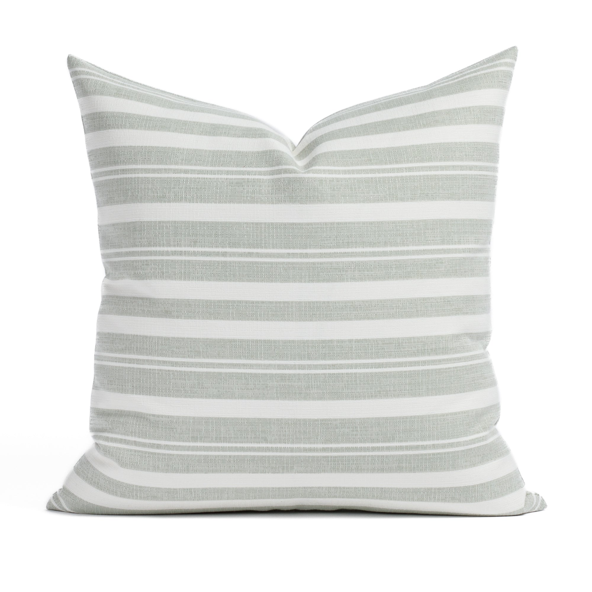Tranquil 20x20 Outdoor Pillow in Sage Green - Waterproof & UV Resistant Patio Cushion for Garden, Poolside, and Porch Relaxation