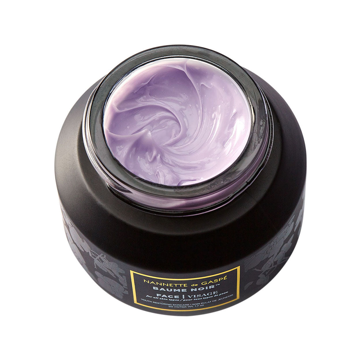 Nannette De Gaspe Baume Noir Face Cream - Luxurious Anti-Aging Moisturizer for Women | Hydrating Night Cream for Dry Skin | Perfect for Evening Skincare Routine & Travel Skincare Essentials