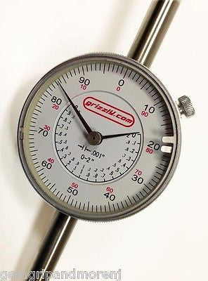 Grizzly Dial Indicator 0-2