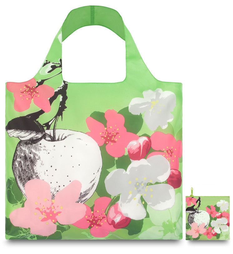 LOQI PRIMA Collection Reusable Tote Bag - Eco-Friendly Shopping Bag for Groceries, Beach & Travel | Lightweight Foldable Carryall with Stylish Design
