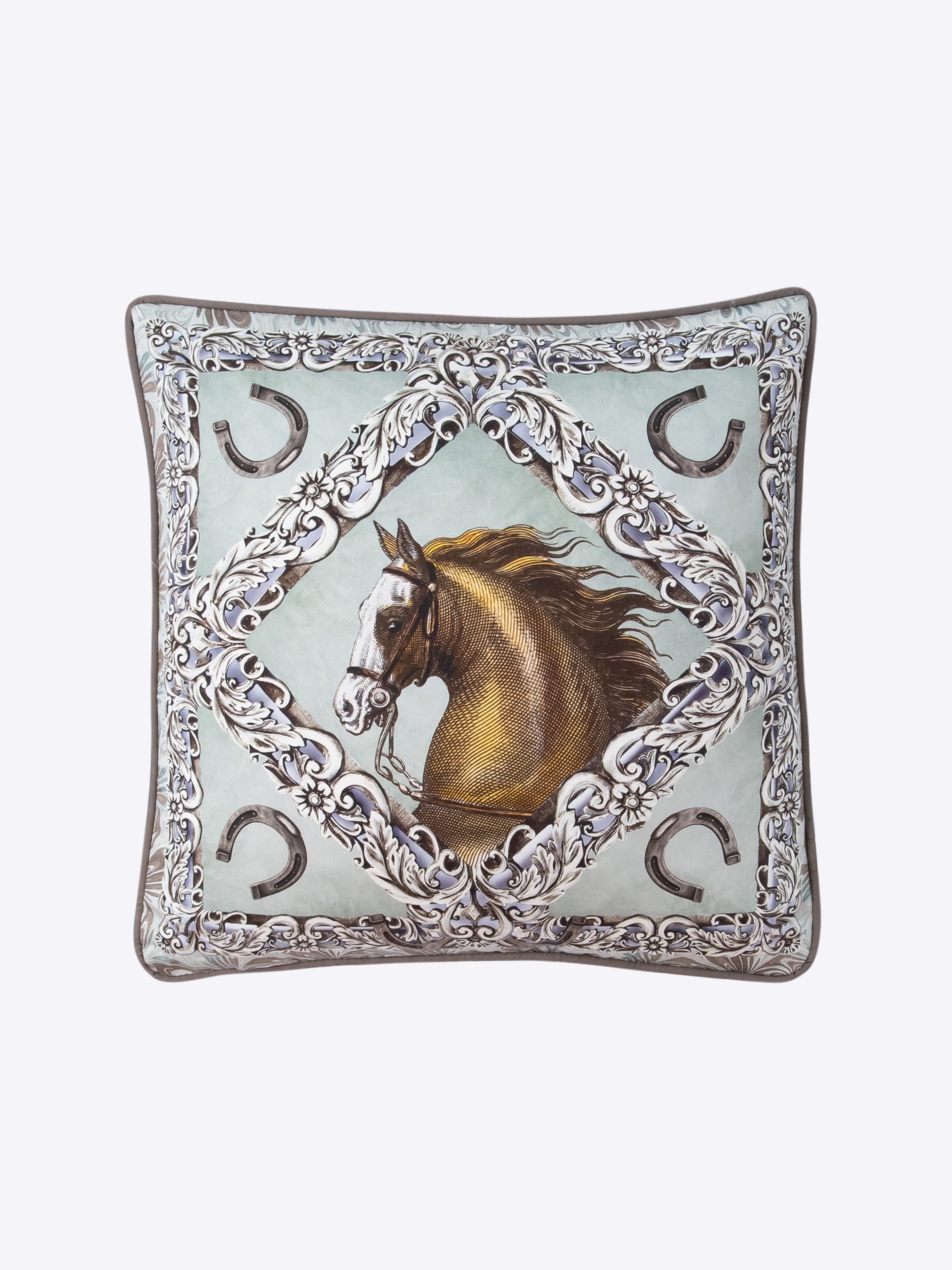 Organic Horse Head Pillow - Soft & Comfortable Plush Cushion for Sofa, Bed, Nursery - Perfect for Home Decor, Kids Room & Cozy Reading Nook