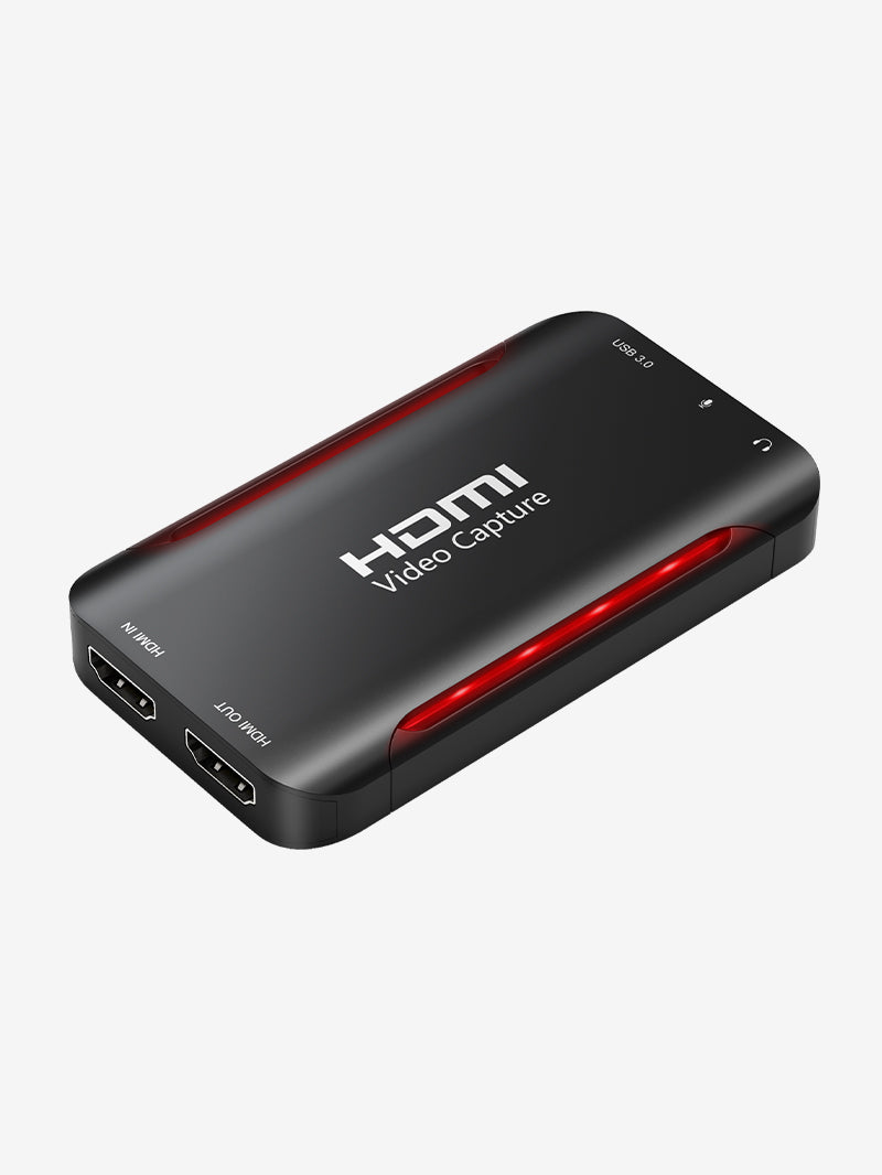4K Ultra HD HDMI Video Capture Card for Live Streaming, Gaming, Recording - High-Quality USB 3.0 Capture Device for PC, Mac, PS5, Xbox, Switch (Perfect for Twitch, YouTube, OBS Streaming)
