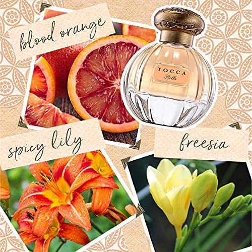 Tocca Stella Perfume for Women - 1.7oz (50ml) Fresh Floral Eau de Parfum with Blood Orange, Freesia & Spicy Lily Notes | Long-Lasting Fragrance for Daily Wear, Date Night & Special Occasions