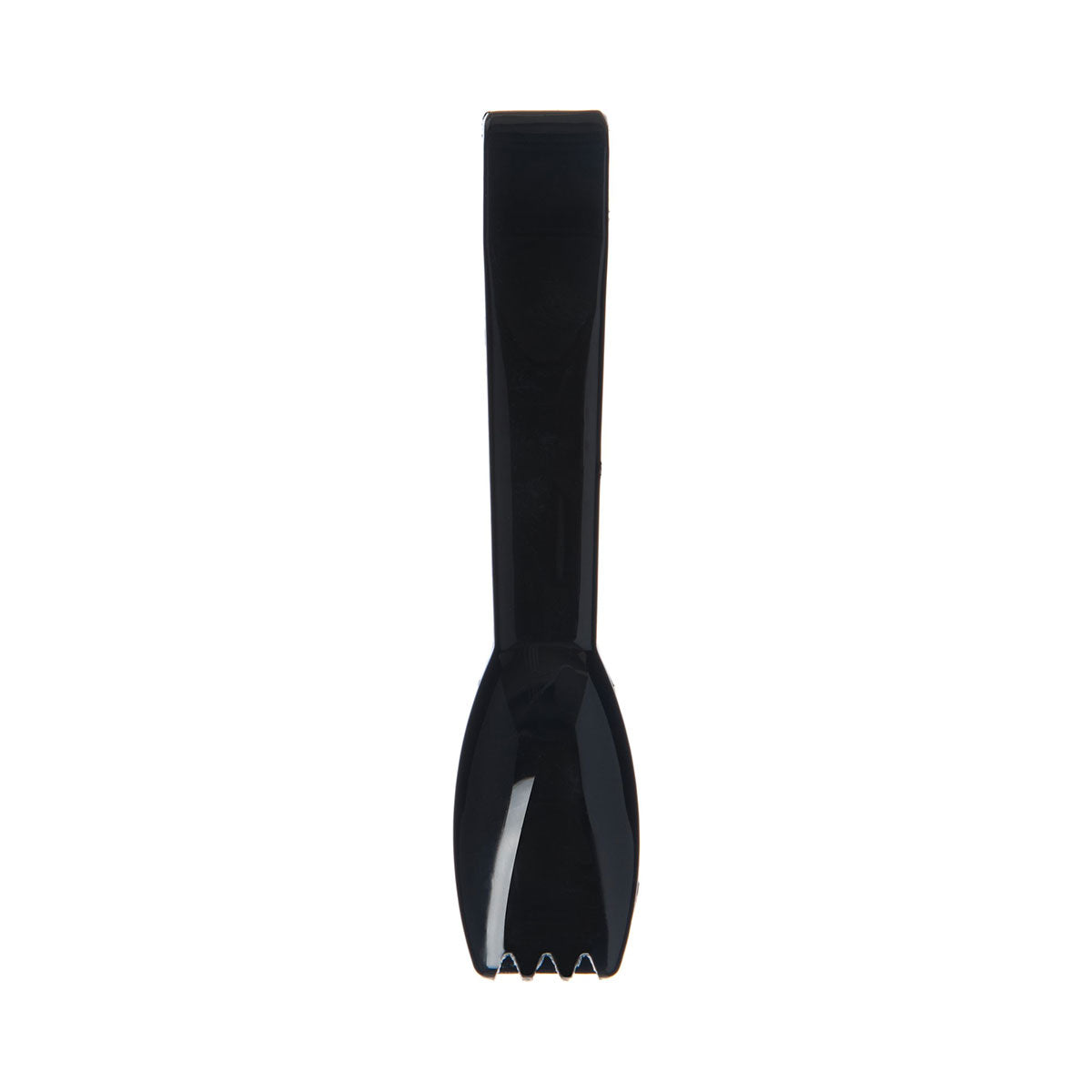 Carlisle 460603 Carly Salad Tongs - 6-Inch Black Serving Tongs for Salad, Pasta, and Buffet - Perfect for Restaurants, Catering, and Home Kitchen Use