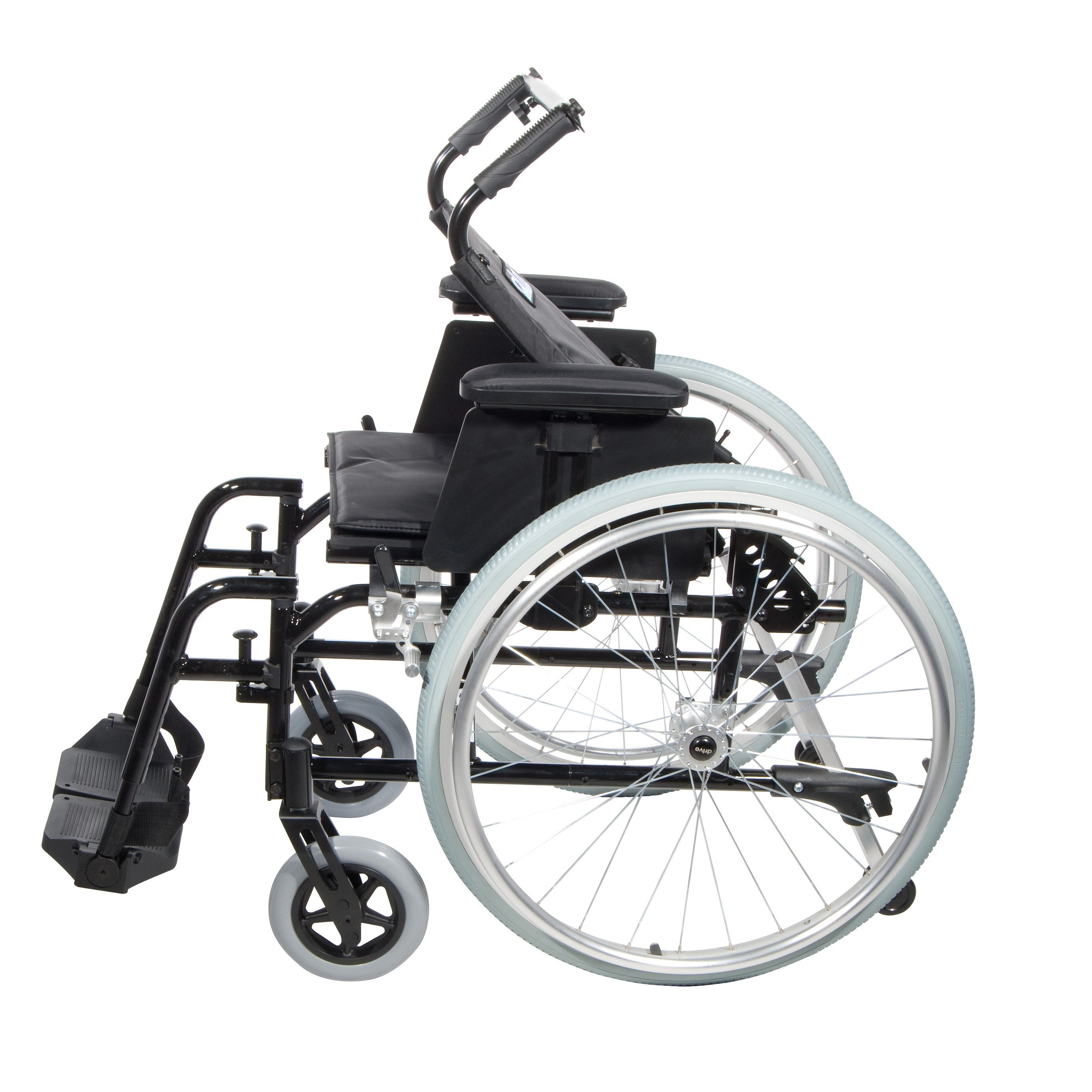 Cougar AK518ADA ASF Lightweight Wheelchair - Ultra Lightweight Aluminum Frame, Foldable & Portable Design for Seniors & Adults - Perfect for Travel, Home Use & Daily Mobility