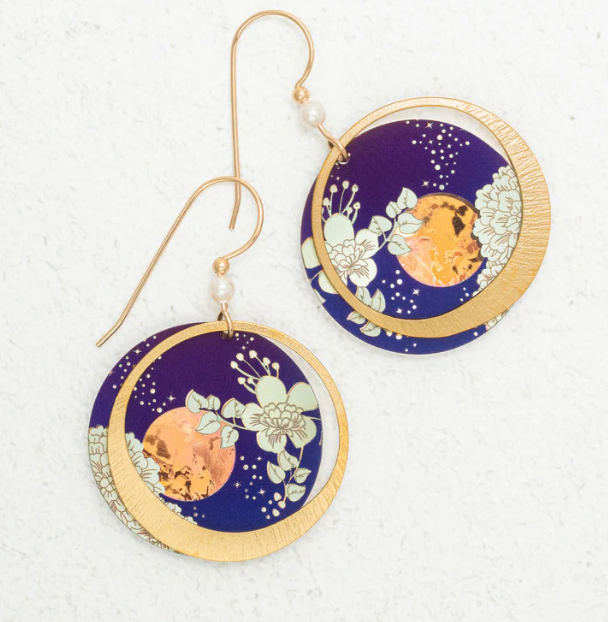 Avant Garden Earrings - Unique Bohemian Floral Dangle Earrings for Women | Perfect for Weddings, Parties & Boho Fashion