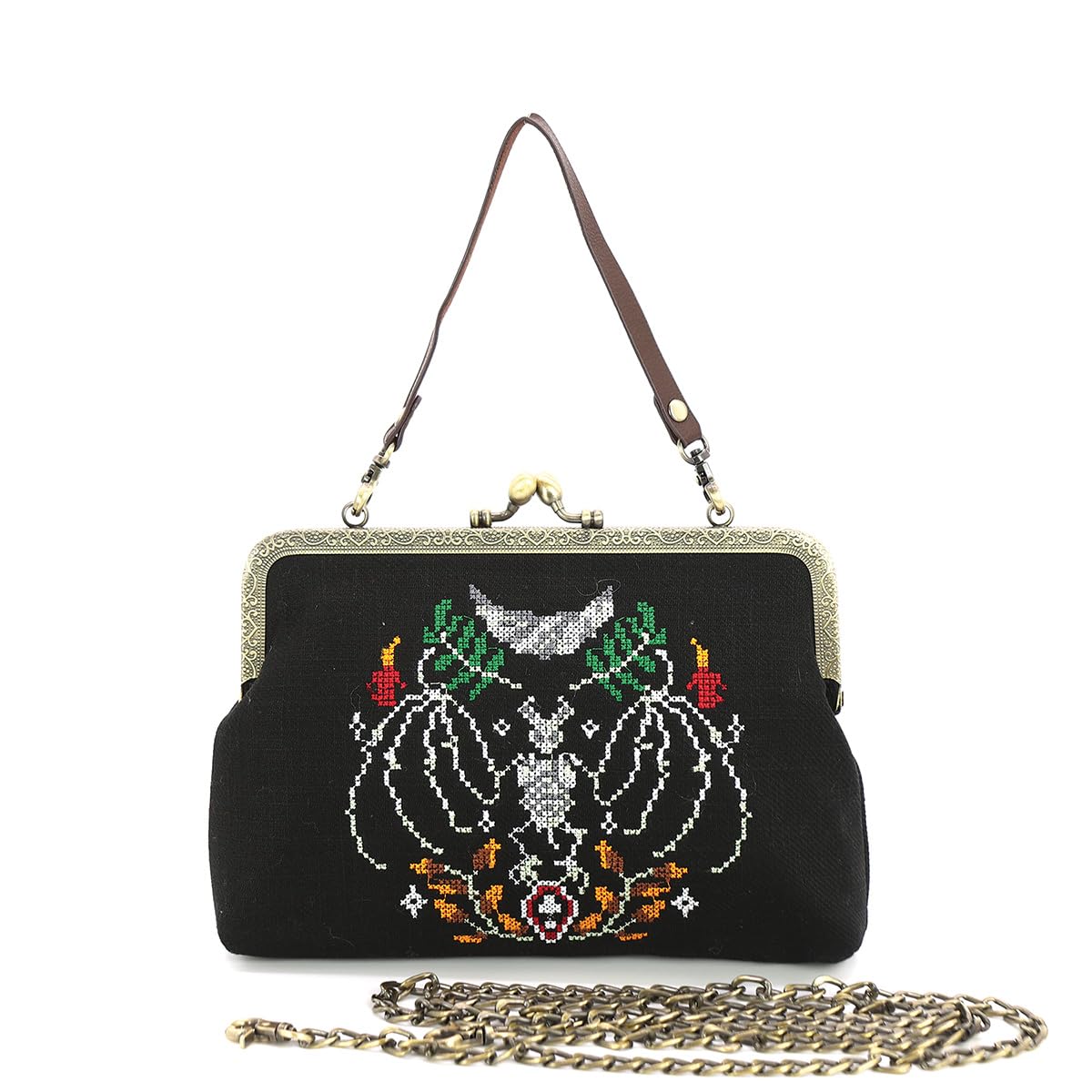 Vintage Kisslock Handbags for Women | Retro Clutch Purses | Elegant Evening Bags for Parties, Weddings & Special Occasions