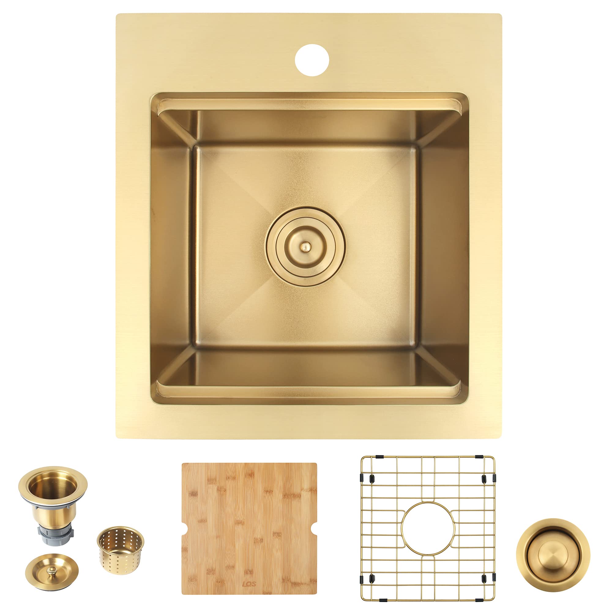 Premium Stainless Steel Kitchen Sink Garbage Disposal Flange & Stopper - 15