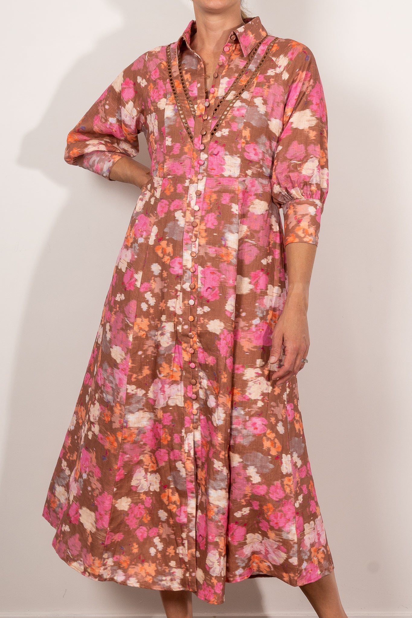 Zoe Kratzmann Bravado Dress - Women's Elegant Floral Print Party Dress for Weddings, Cocktails & Special Occasions