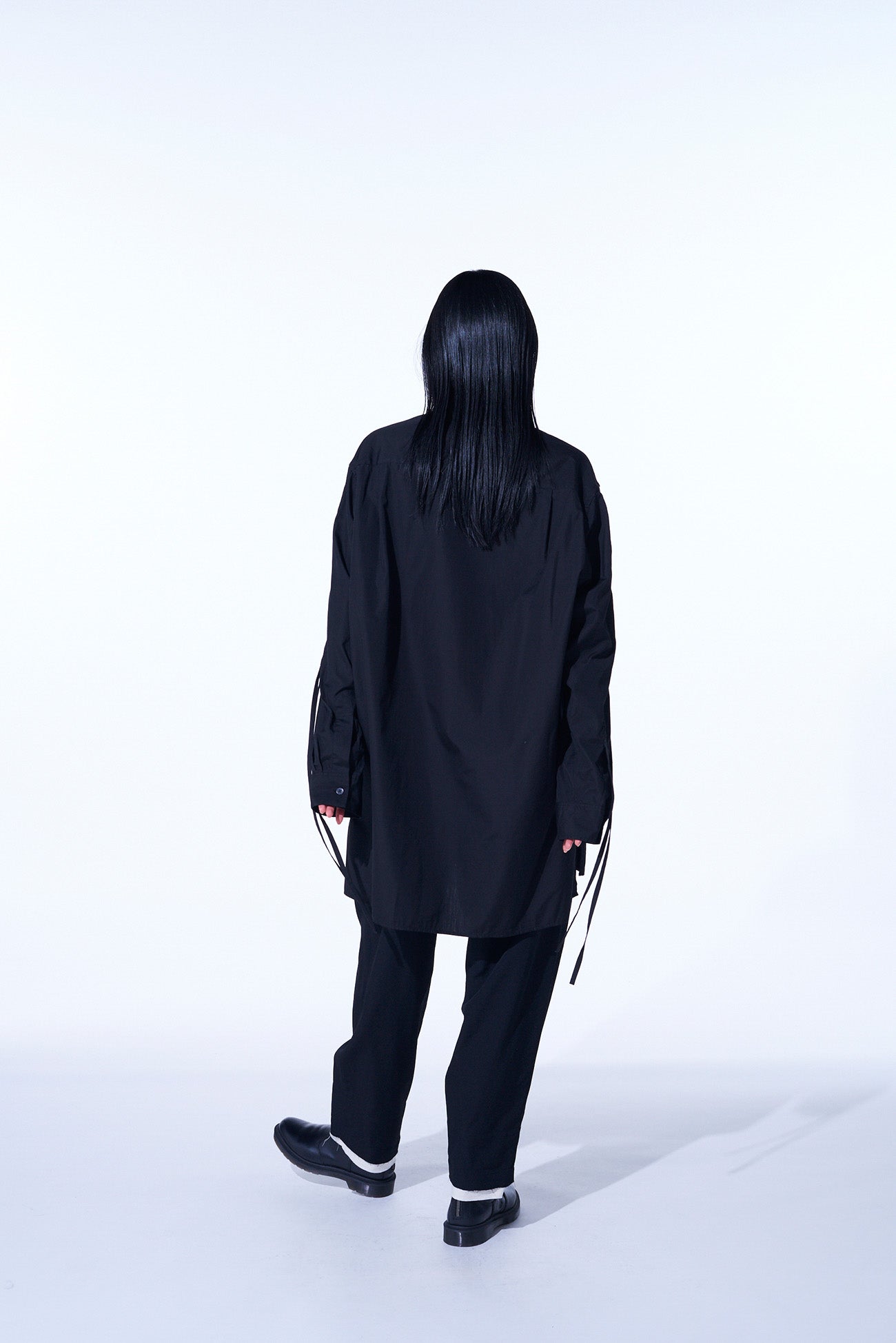 Premium Cotton Broadcloth Oversized Shirt with Adjustable Gathered Strings | Comfortable Loose Fit Women's Blouse for Casual Wear & Layering