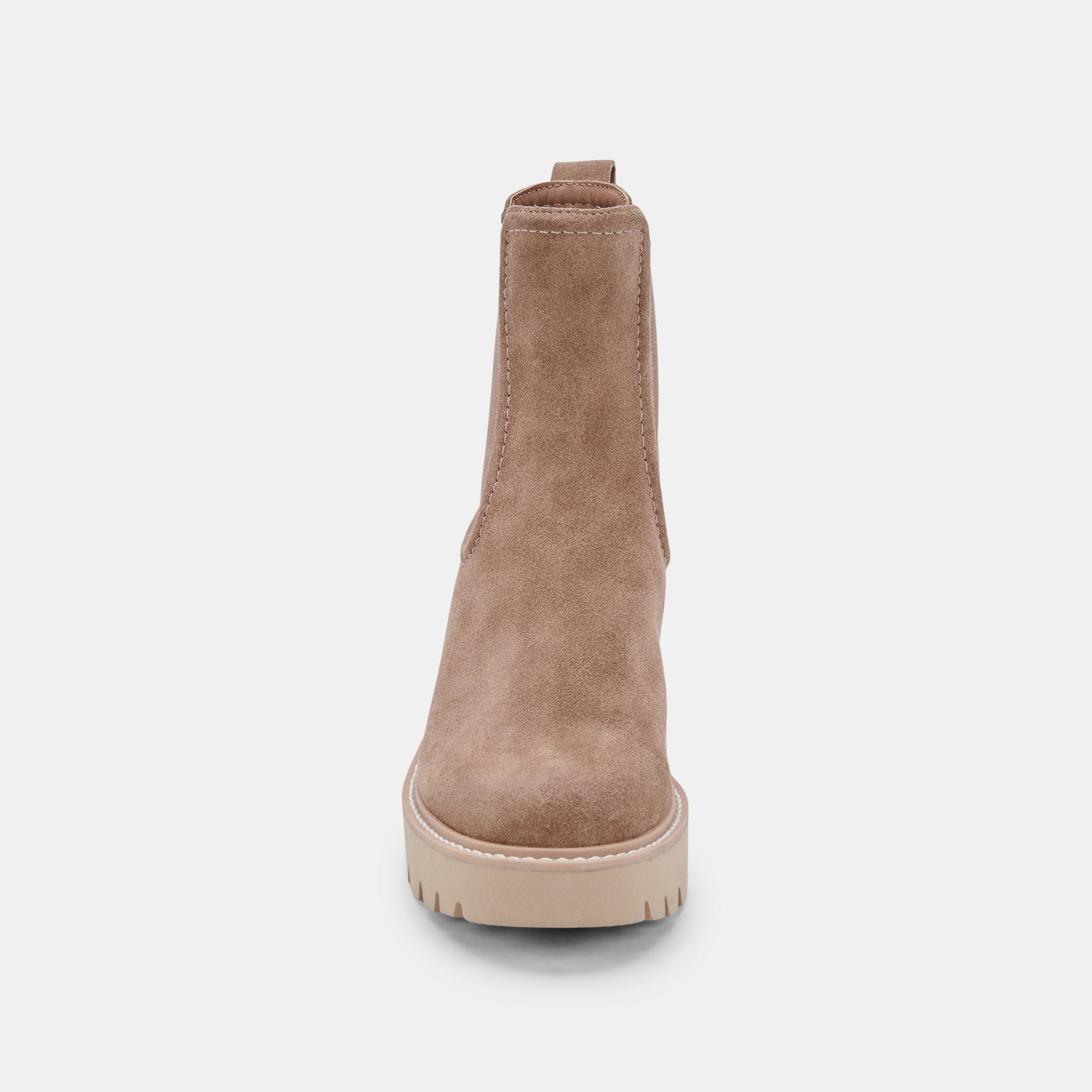 HAWK H20 WIDE BOOTIES - Waterproof Mushroom Suede Booties for Women - Perfect for Hiking, Outdoor Adventures & Winter Fashion