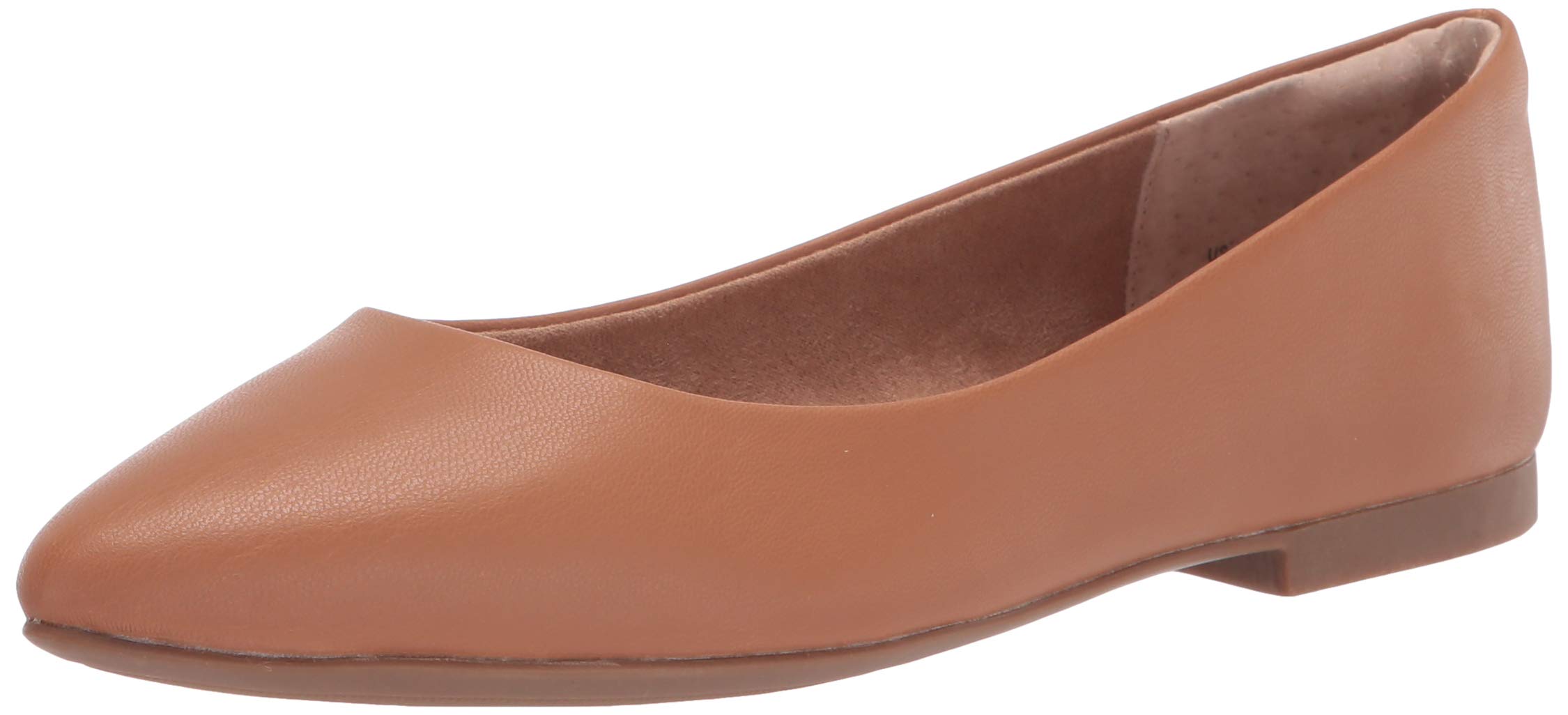 Amazon Essentials Women's Pointed-Toe Ballet Flats - Comfortable Work Shoes for Office, Business & Professional Wear