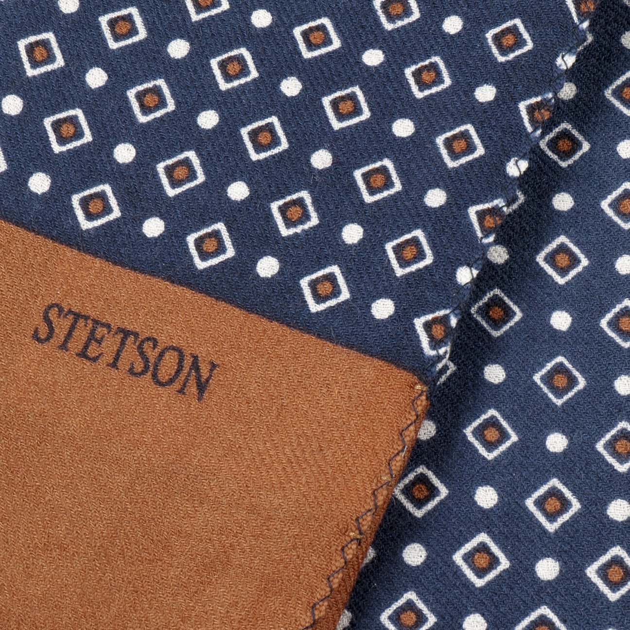Stylish Geometric Print Scarf by Stetson - Lightweight Fashion Accessory for Women & Men - Perfect for Fall, Winter & Spring Outfits