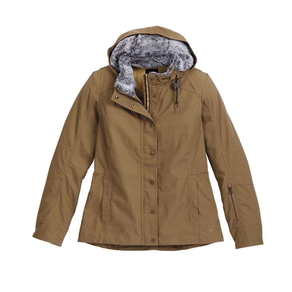 Noble Equestrian Ladies' Stable Ready Jacket 2.0 - Waterproof Riding Coat for Women - Sizes XS-XXL - Perfect for Horseback Riding, Stable Work & Outdoor Equestrian Activities