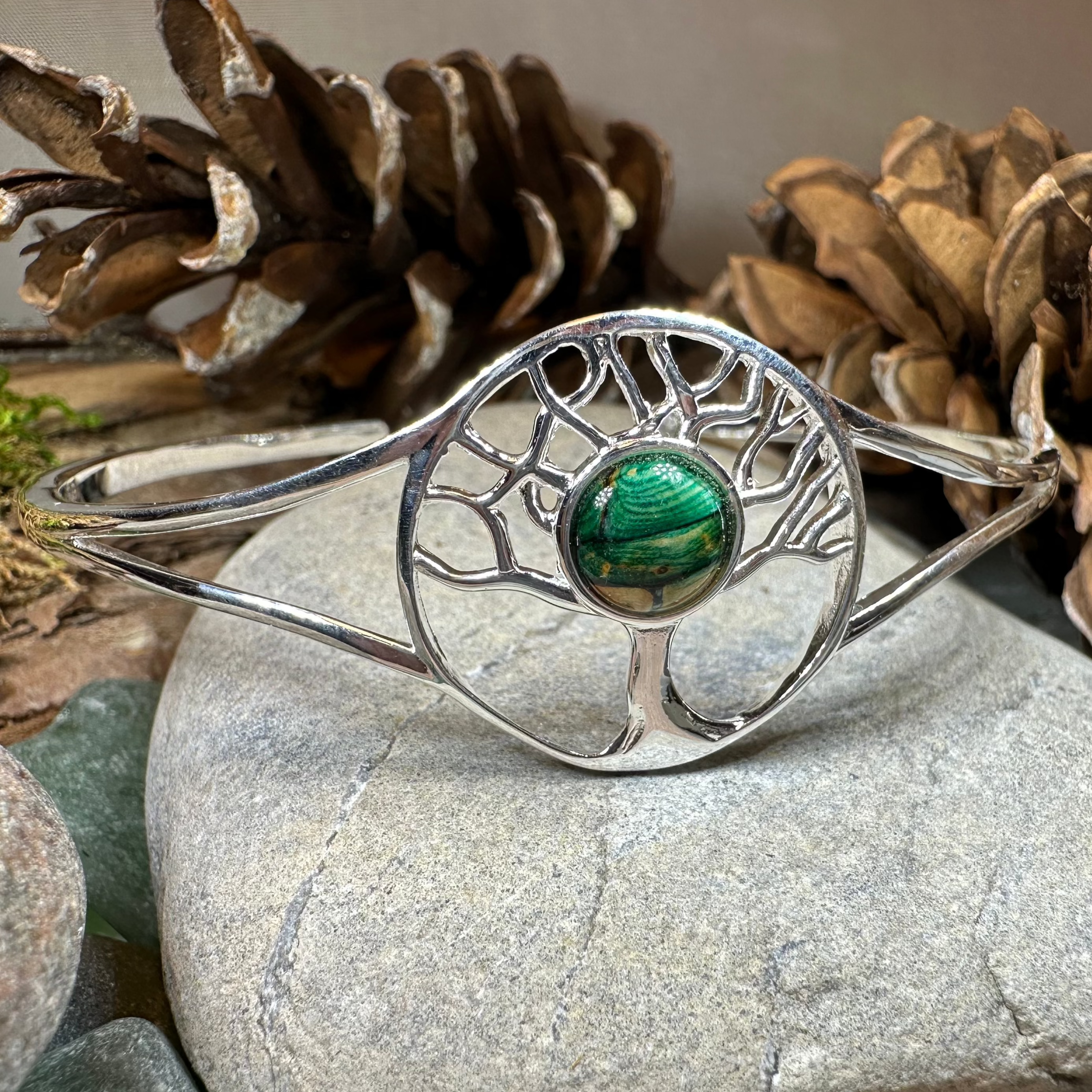 Heathergems Tree of Life Bracelet - Handmade Gemstone Beaded Bracelet for Women, Spiritual Healing Jewelry Gift for Yoga & Meditation | Perfect for Boho Fashion & Mindful Living
