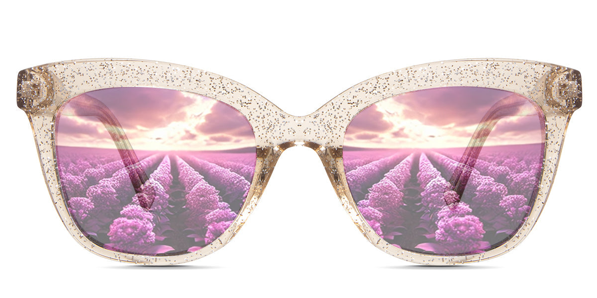 Elise Women's Prescription Tinted Glasses - Stylish & UV Protection for Reading, Driving & Outdoor Activities
