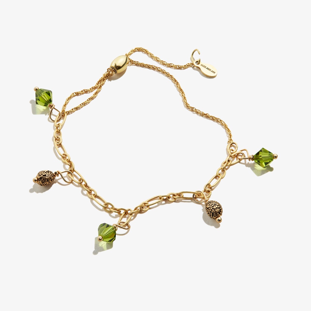 Green Crystal Pull Chain Bracelet - Elegant Adjustable Beaded Jewelry for Women | Perfect for Parties, Weddings & Everyday Wear