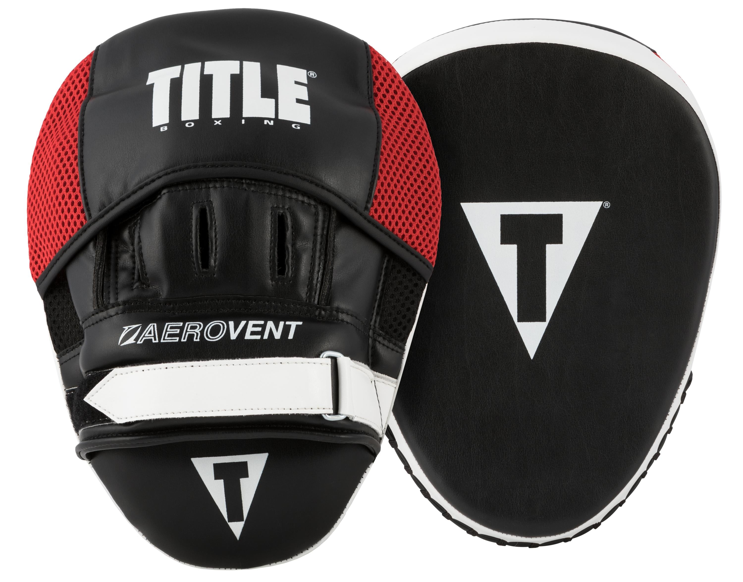 TITLE Boxing Aerovent Excel Incredi Mitts 2.0 - Premium Training Boxing Gloves for Men & Women - Perfect for MMA, Kickboxing, and Fitness Workouts