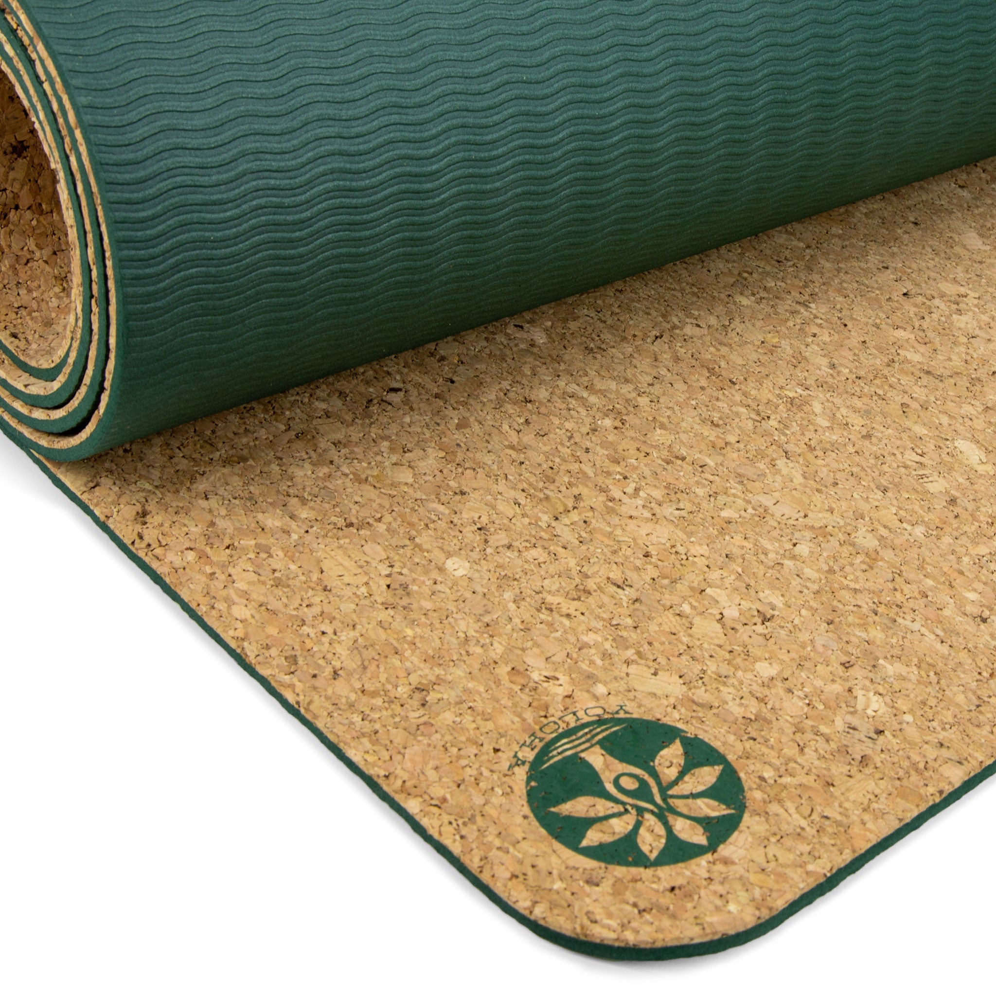 Premium Cork Yoga Mat for Balance & Stability - Eco-Friendly, Non-Slip Exercise Mat for Yoga, Pilates & Meditation - Ideal for Home, Studio & Outdoor Use
