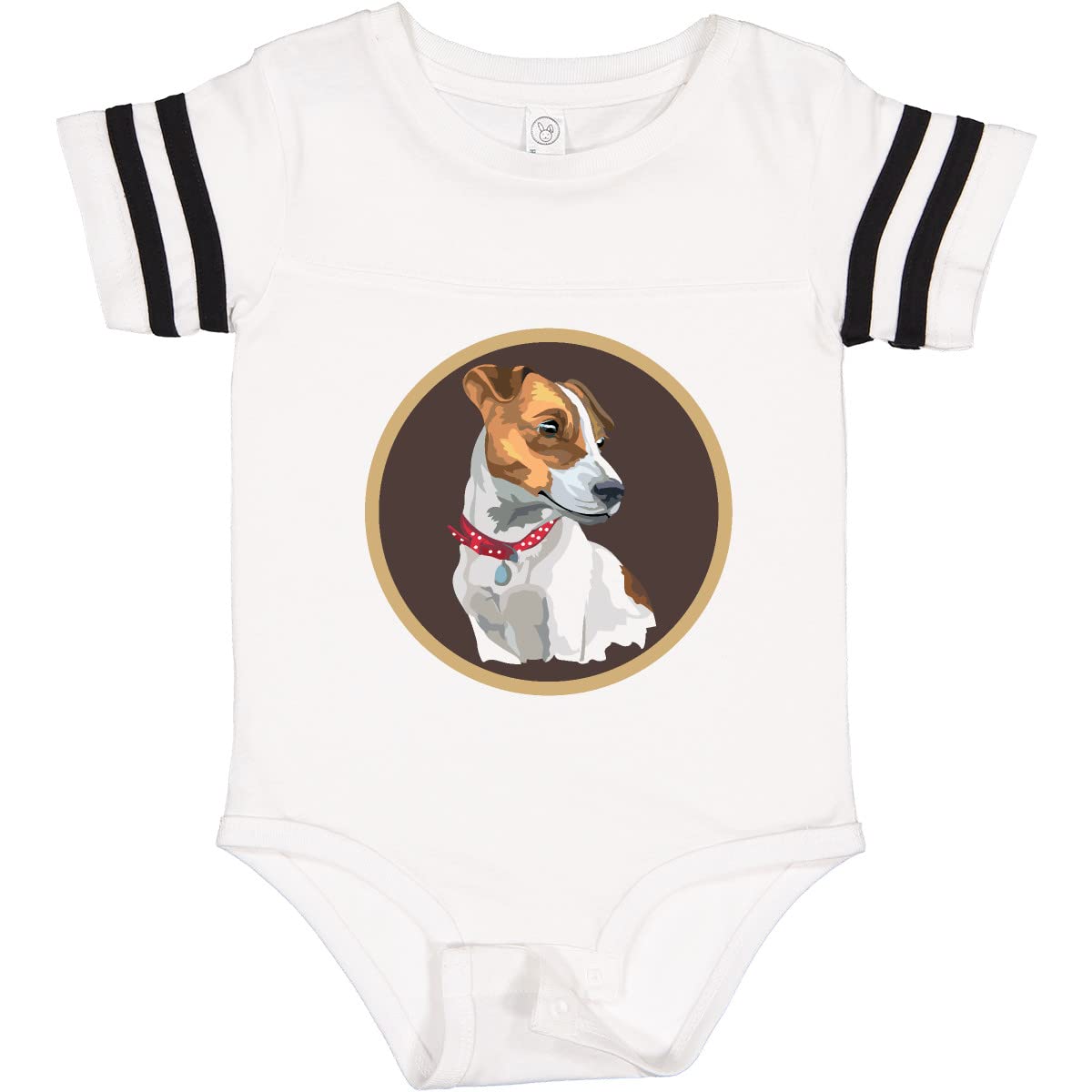Inktastic Jack Russell Terrier Baby Bodysuit - Cute Dog Outfit for Infants
